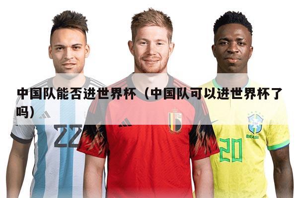 中国队能否进世界杯（中国队可以进世界杯了吗）