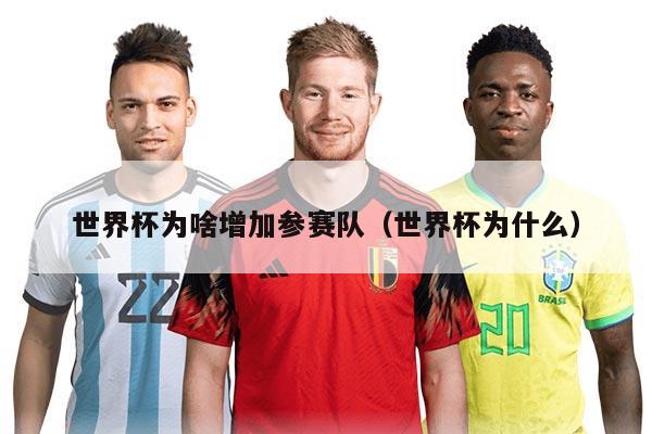 世界杯为啥增加参赛队（世界杯为什么）